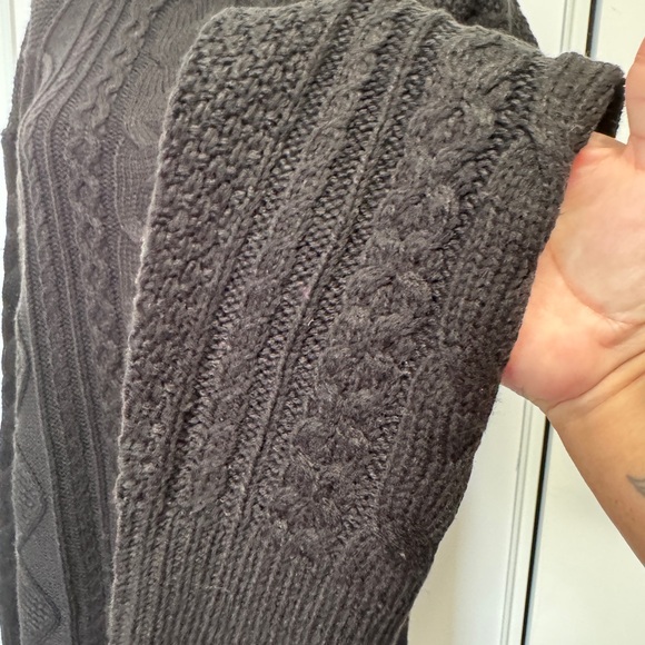 Free People Black Knit Sweater Dress - Picture 7 of 9